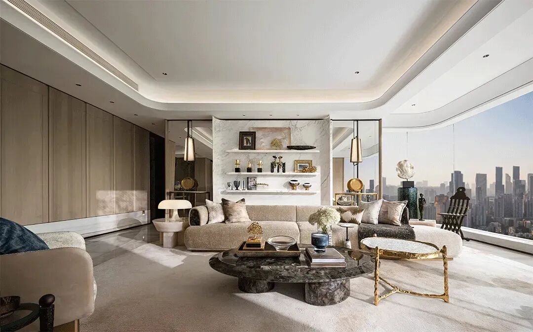 紫香舸230㎡顶奢塔尖样板间-22