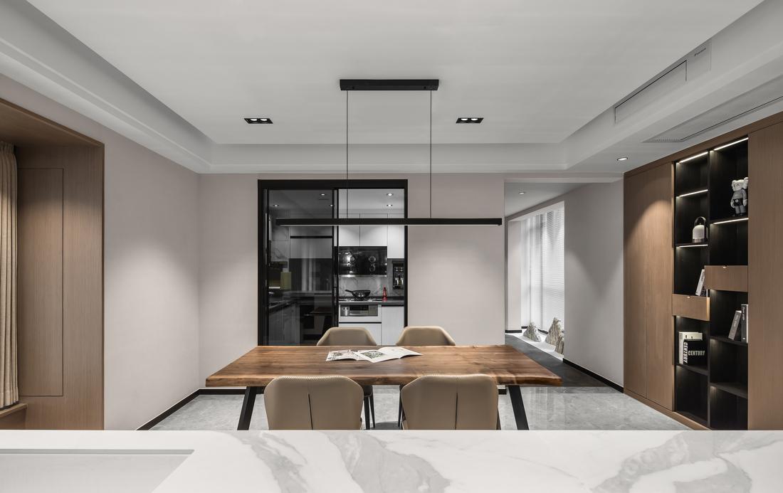 温暖简约空间设计丨六品设计-24