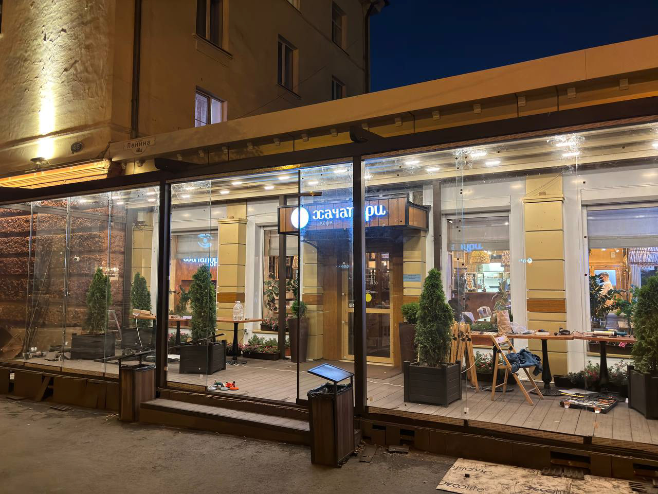 公共空间钢质凉棚-7