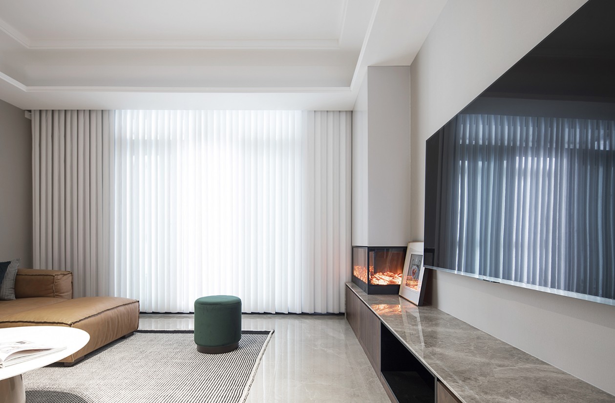 上海 160 平米大平层设计 | 素隐风格演绎舒适生活-5