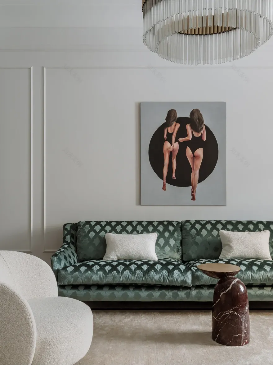 莫斯科19世纪住宅105平米公寓室内设计丨俄罗斯莫斯科丨建筑与设计工作室Zenzerosso(娜塔莉亚·马林诺夫斯卡娅等)-10