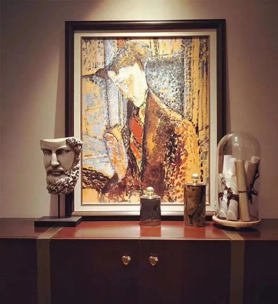 莫迪尼阿尼艺术情结下的现代空间设计-44