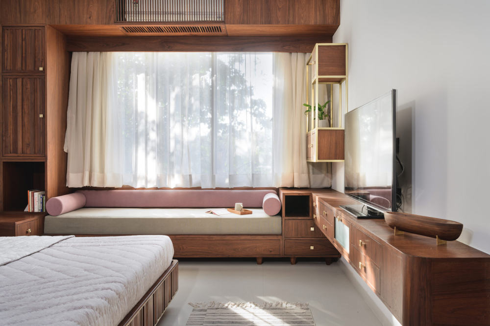 印度家庭公寓设计丨Veeram Shah-32