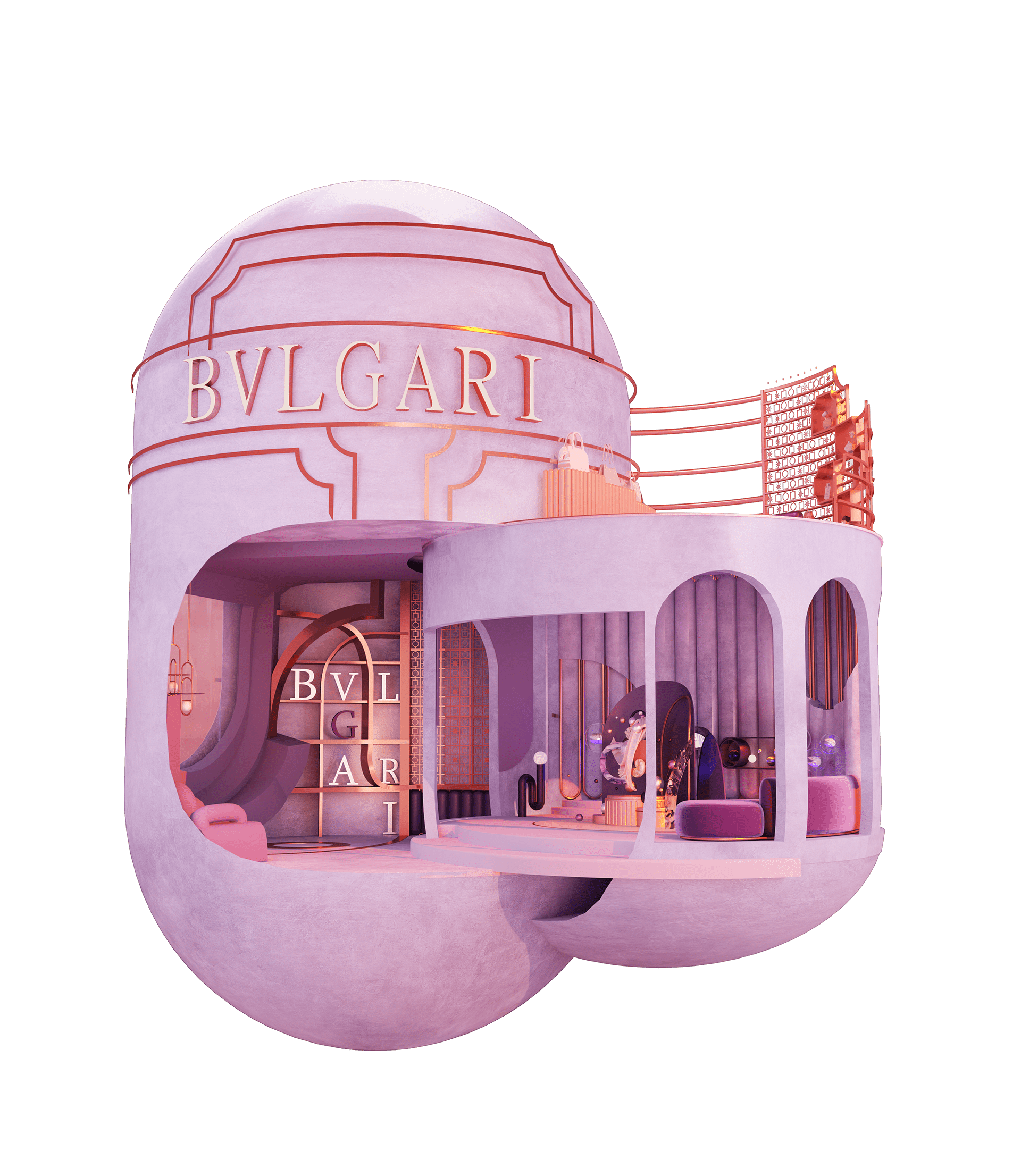 BVLGARI METAVERSE 室内设计-0