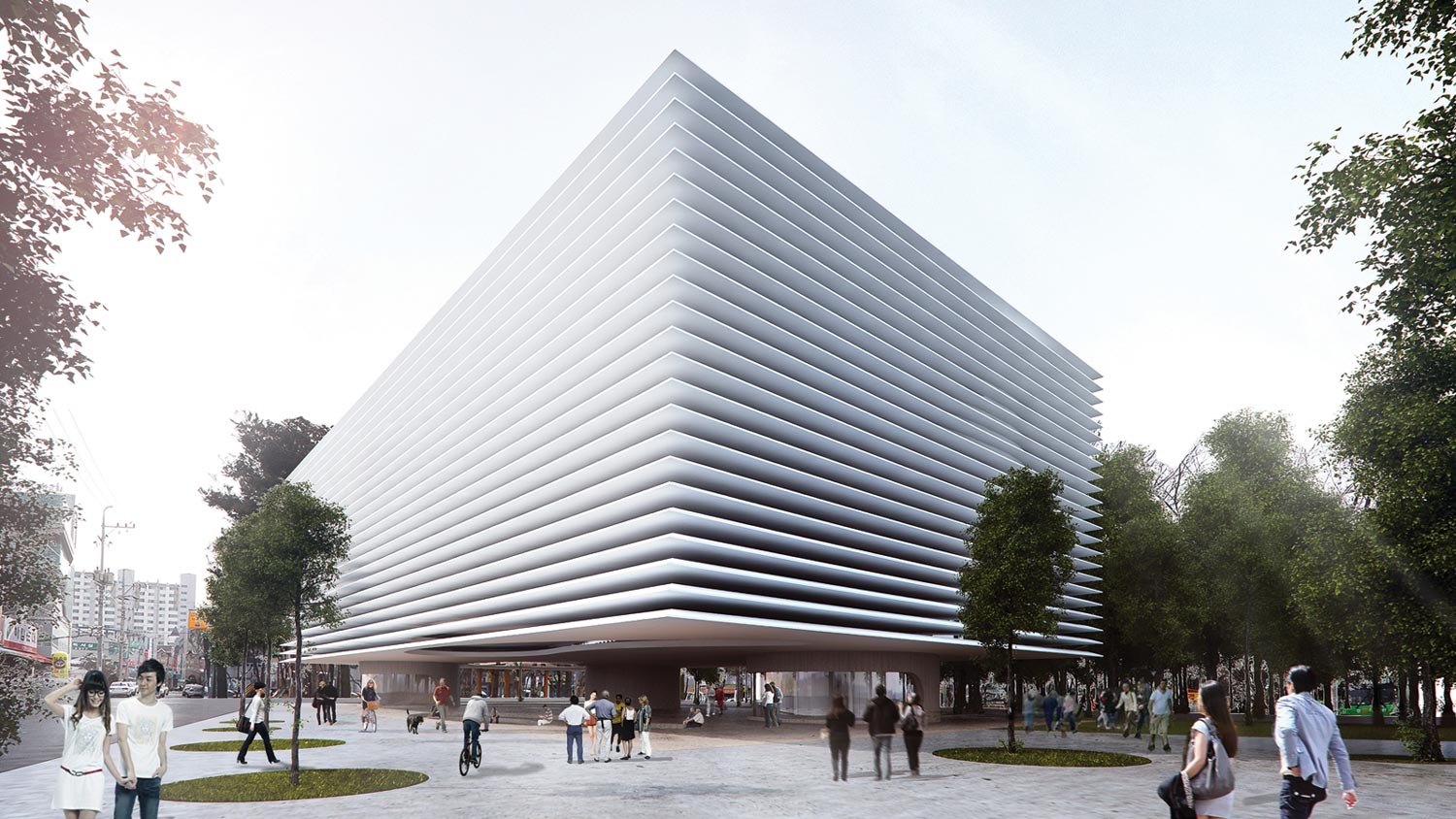 大邱公共图书馆丨韩国大邱丨Bruno André + Francisco Salgado Ré-0