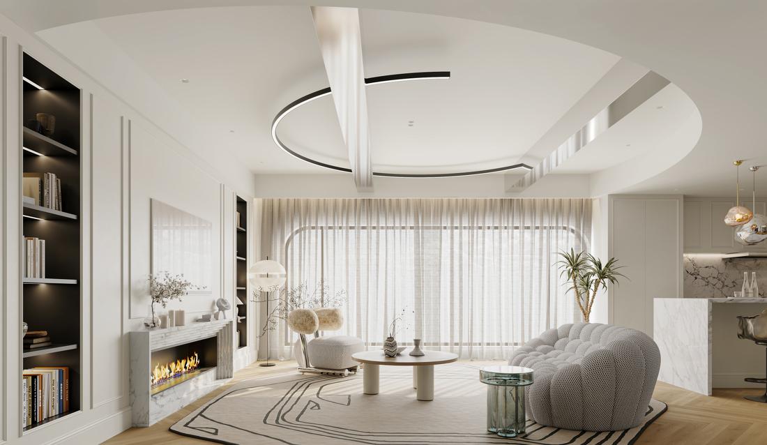 梧桐树下晶大厦豪宅设计丨中国上海-15