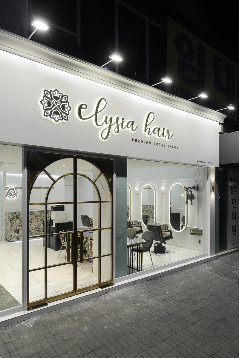 现代简约 36 平美容室设计 打造金色与白色的精致空间-28