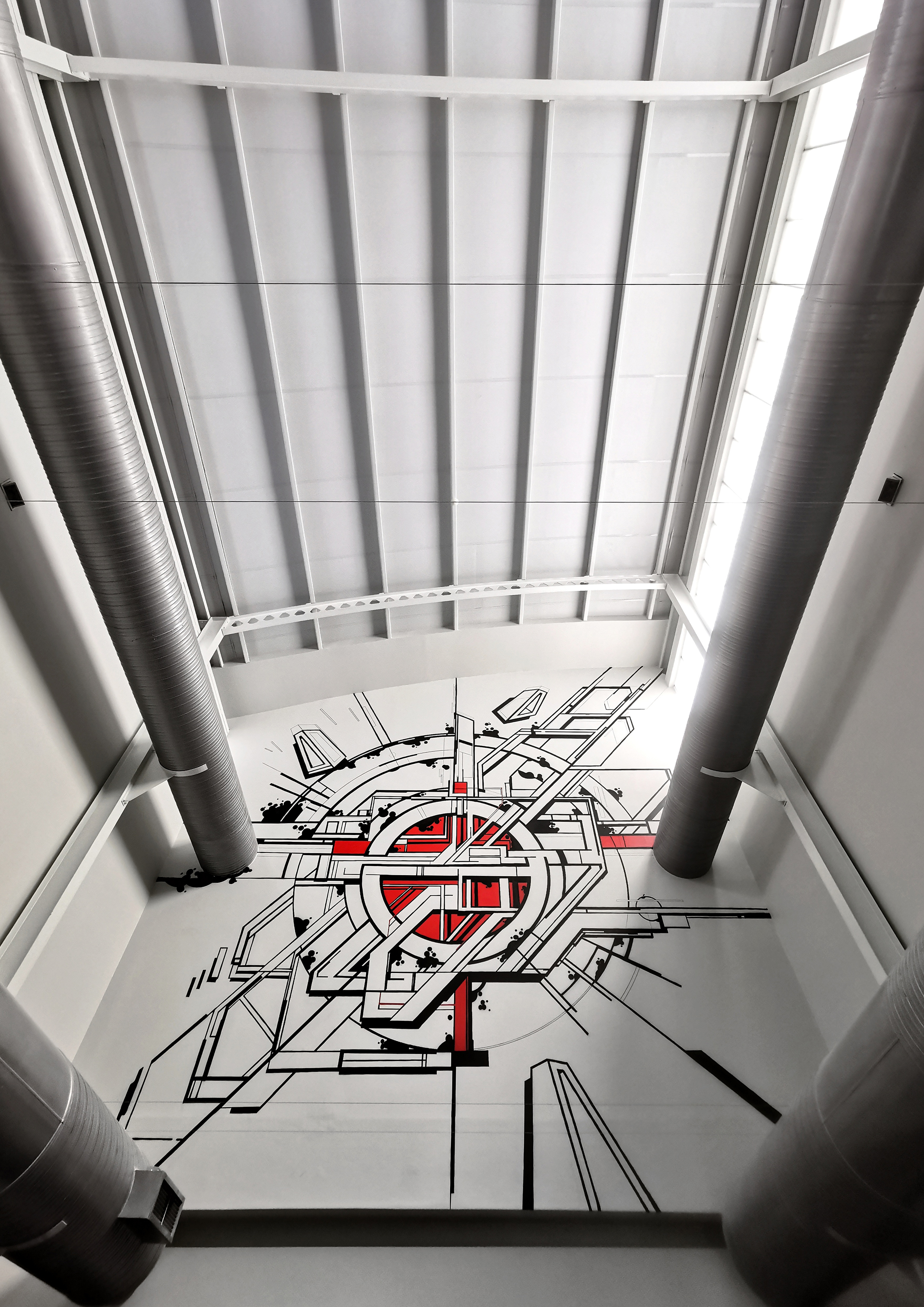 Haefele Technology 室内壁画设计丨PEG Design-14