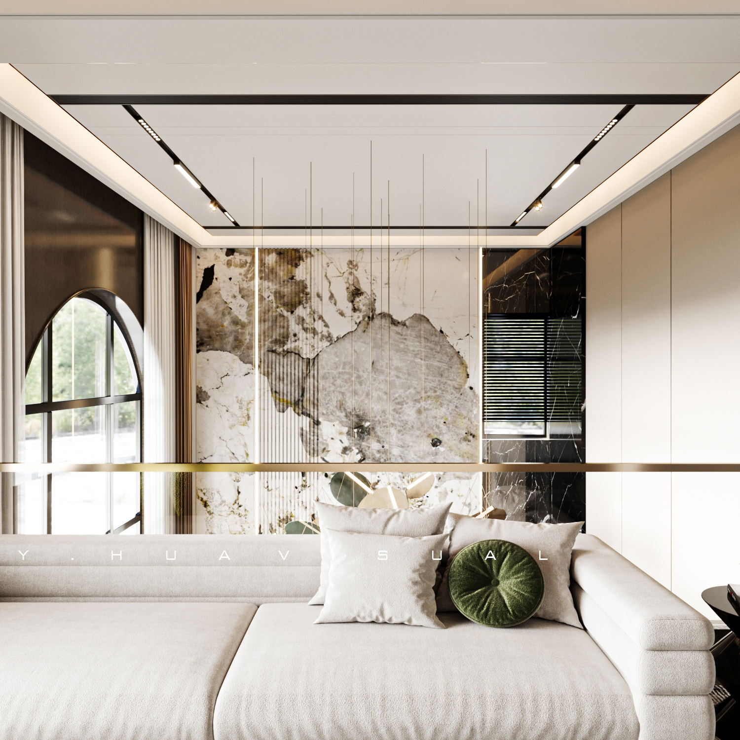 渲染作品分享｜不一样的别墅-6