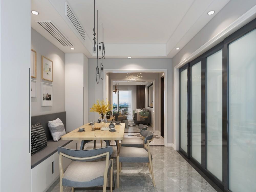 合肥 123 平米洋房室内设计案例,打造轻装修重装饰的理想家-55