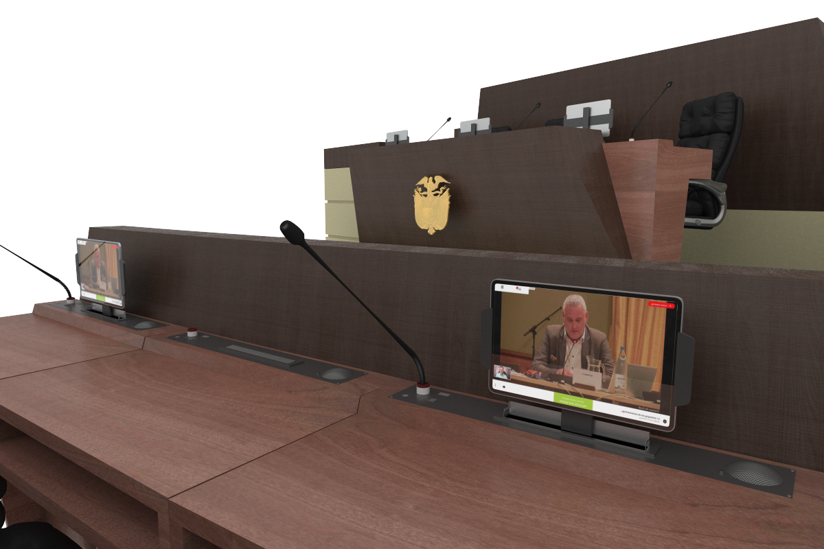 哥伦比亚国会椭圆形会议室室内设计丨MATIZZO-15