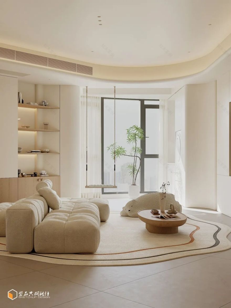 磐石设计|从异形到艺术用曲线重构空间秩序-28