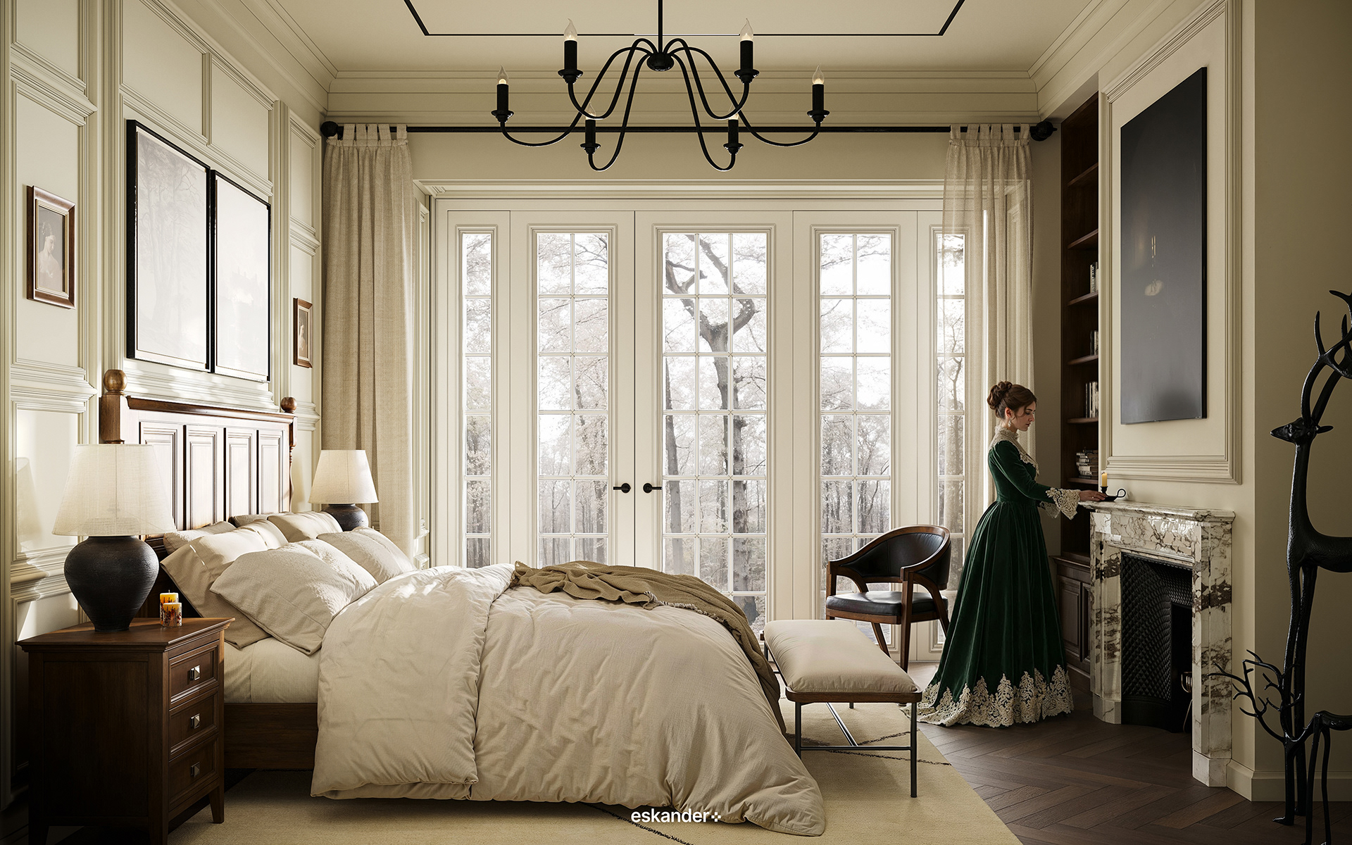 酒庄；城堡；庄园（注：在葡萄酒相关语境中常指酒庄） 丨阿联酋丨Eskander Plus Studio-7