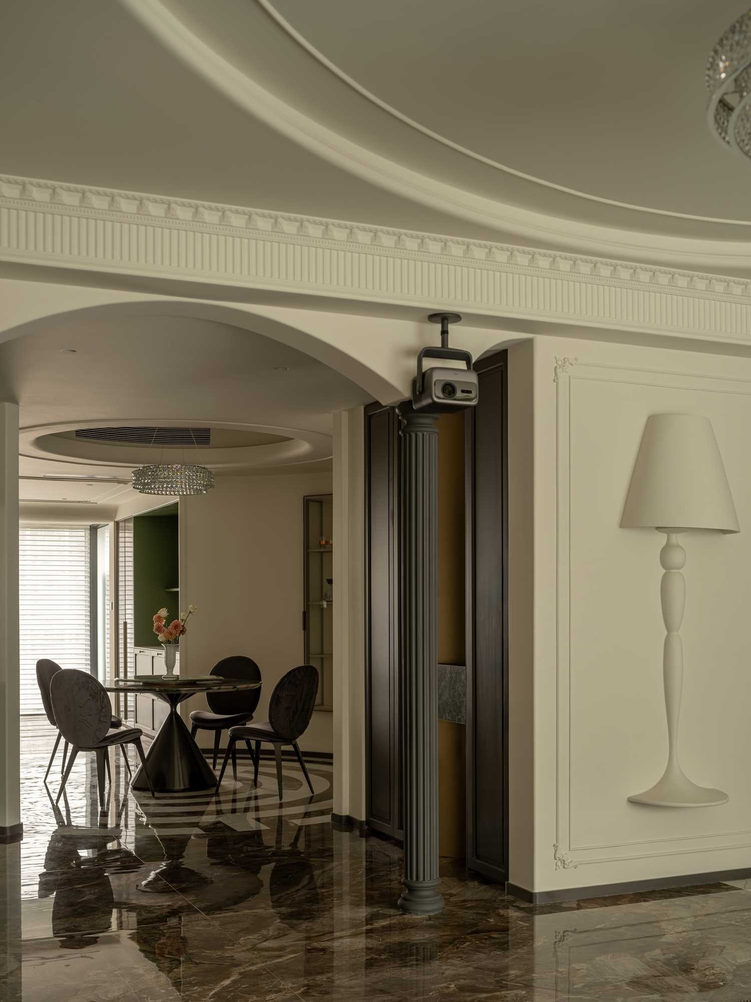 《栖羽》240㎡现代法式丨宏福樘设计-18