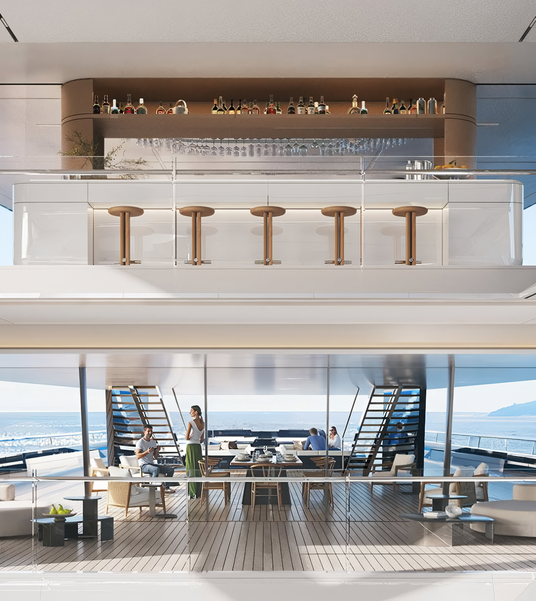 “Outlier I”超级游艇丨Foster + Partners-14