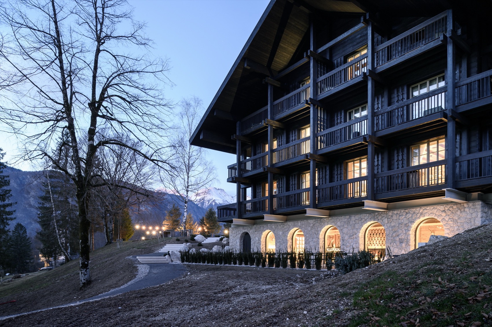 高山酒店（Muhr别墅重建项目）丨斯洛文尼亚丨OFIS ARHITEKTI-86