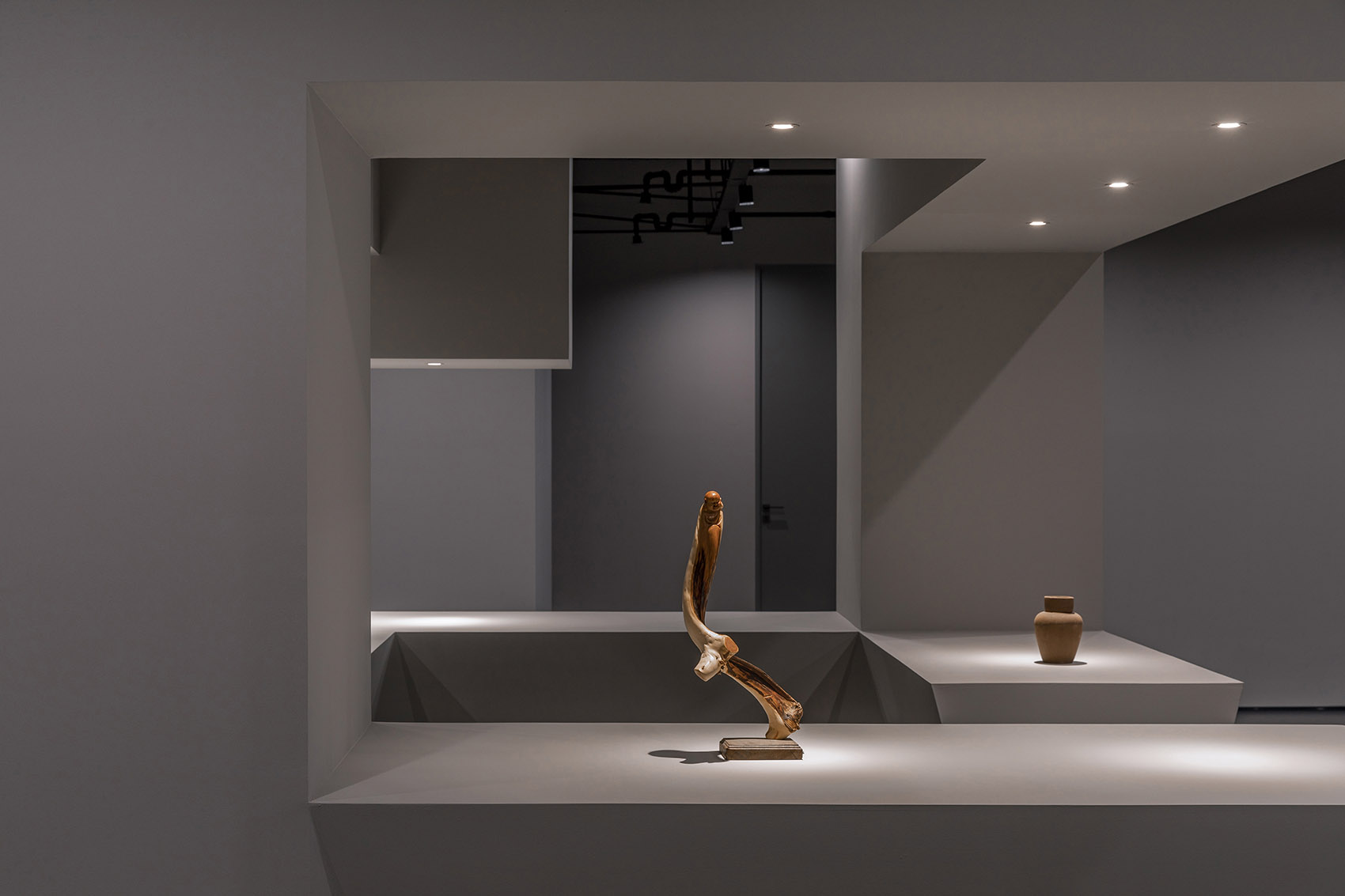 包头“折·廊”艺术中心丨蒙古丨班得建筑-31