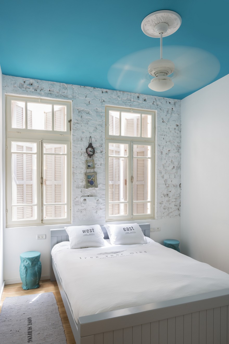 特拉维夫姐妹设计师打造的两套短期租赁公寓-25