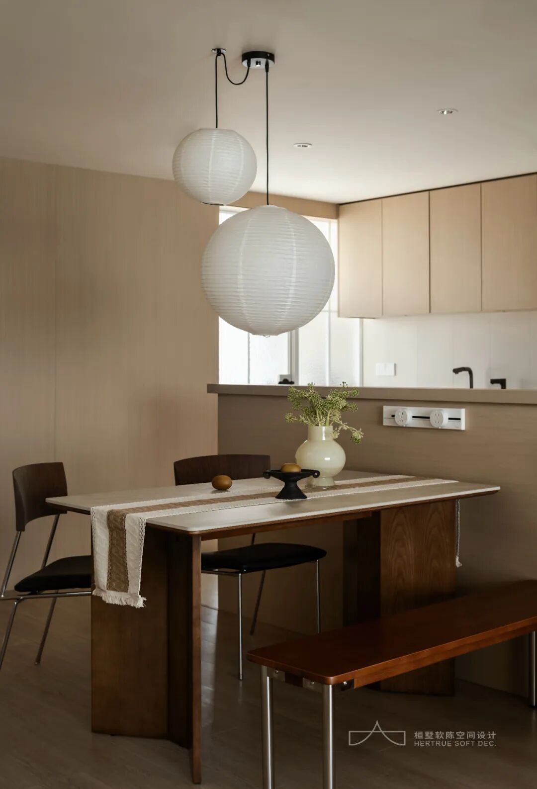 桓墅软陈实景|龙湖云麓-Japandi·中性色调下的沉稳和治愈-27