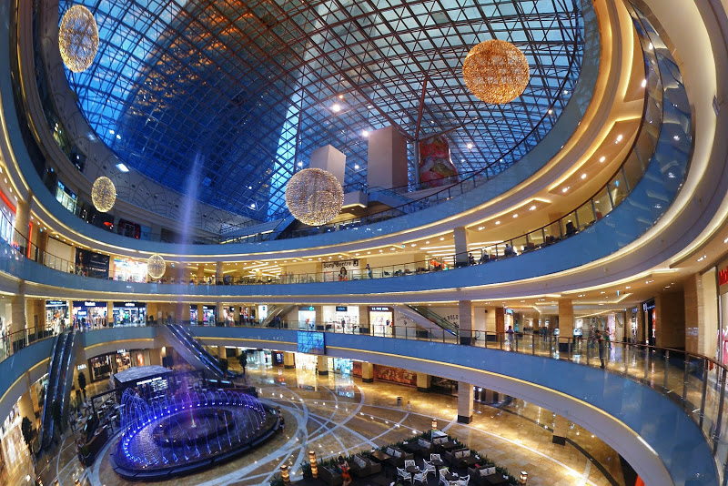 莫斯科城市购物中心灯光设计-10