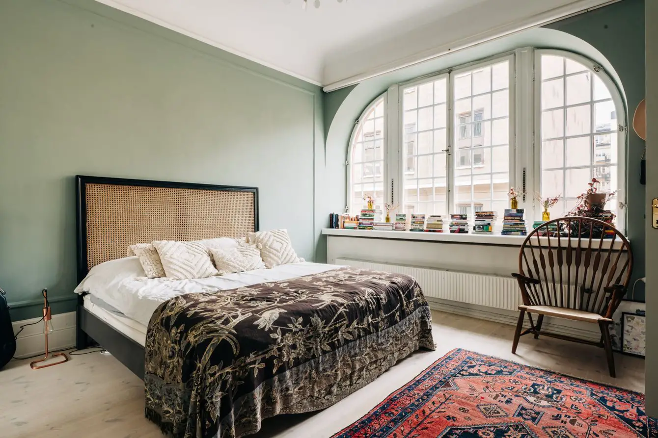 斯德哥尔摩独特设计公寓 | 古典与现代的完美融合-11