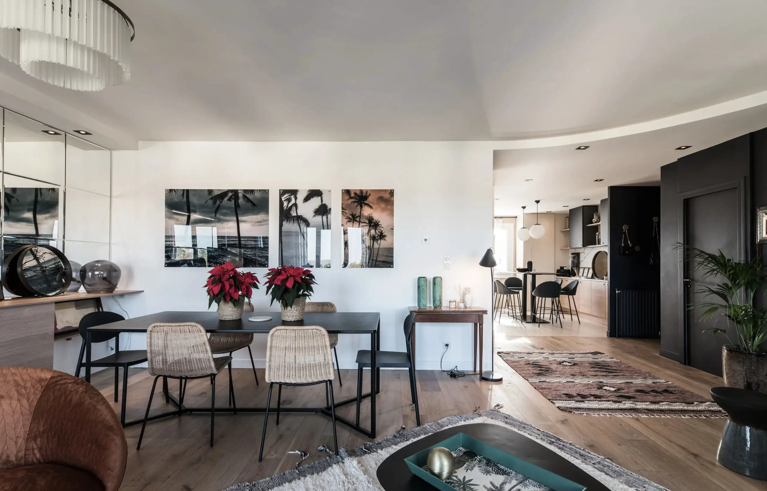 黑白配的优雅 | 设计师 Colombe Marciano 的 100m2 公寓改造-5