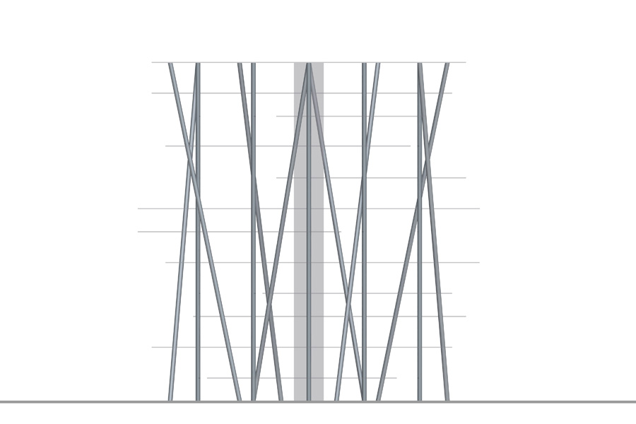 都市浮云 | YDS 建筑事务所打造的中央商业区购物商场设计-19