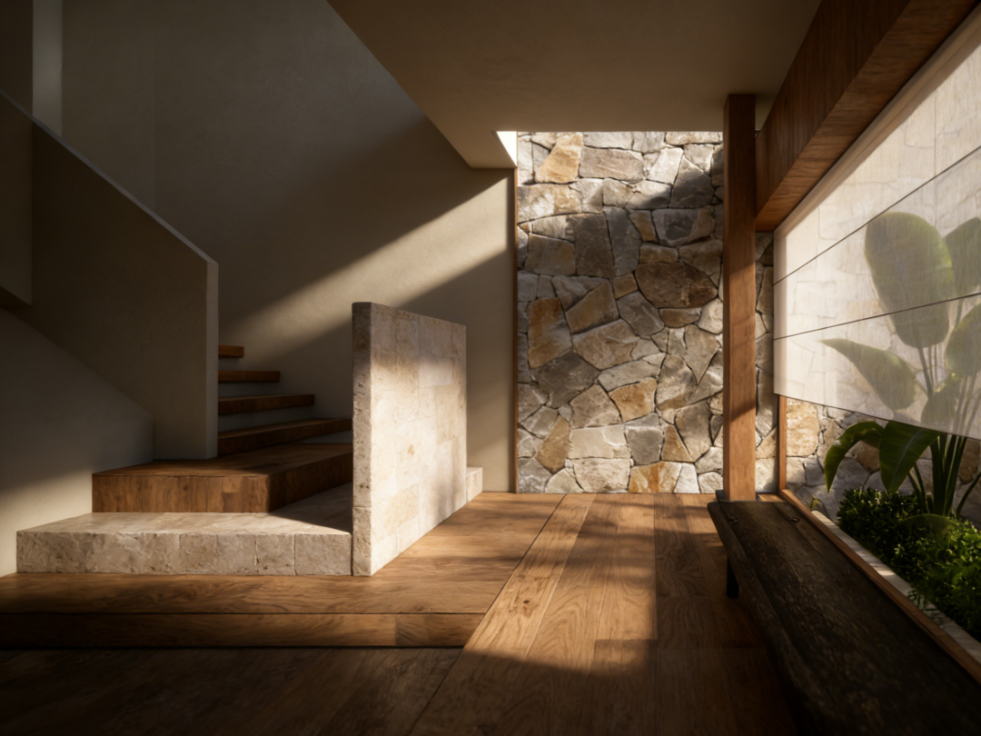 260㎡自然主义别墅 · 杭州临平春境东来院丨中国杭州丨本空设计工作室-4