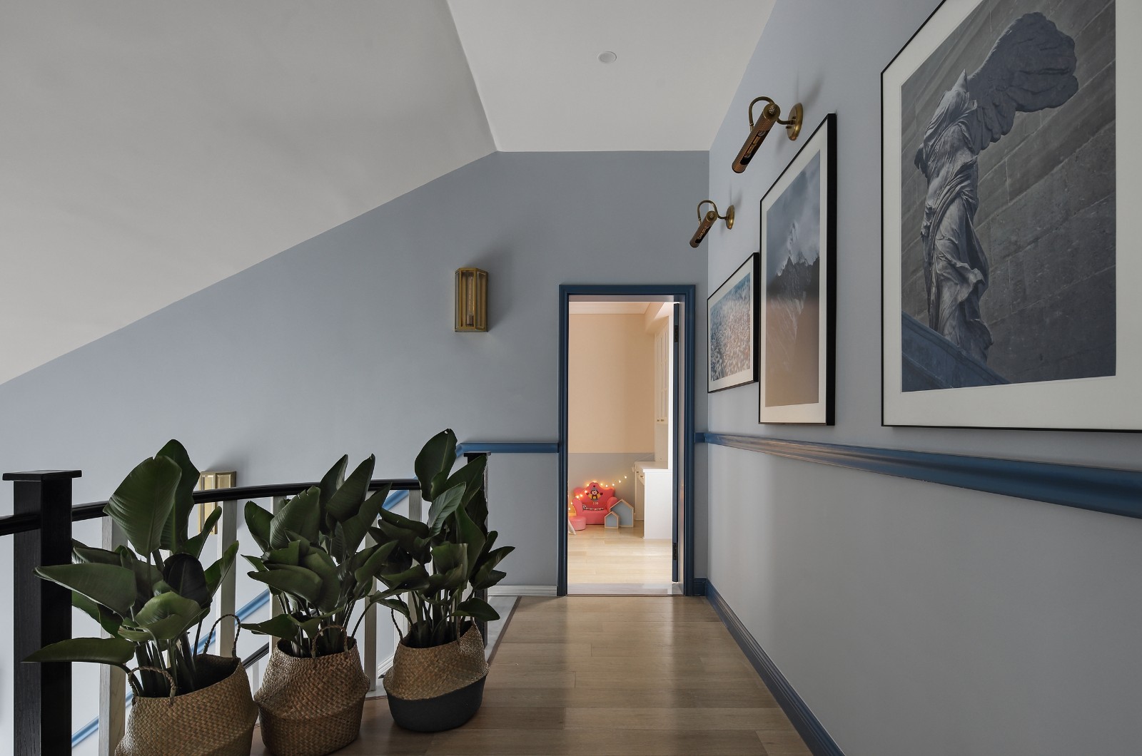 清羽设计 · 成都 178㎡优雅灰蓝家居,打造舒缓港湾氛围-48