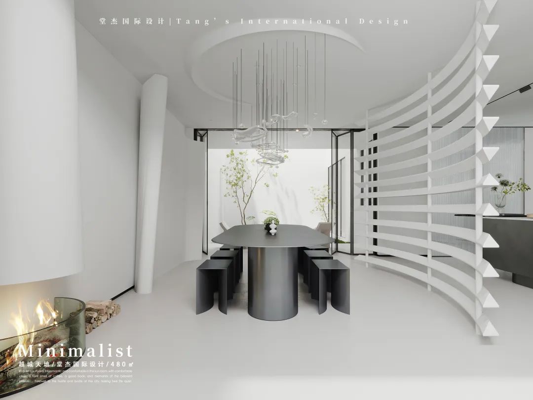 归云山海 · 极简豪宅的克制美丨堂杰国际设计-35