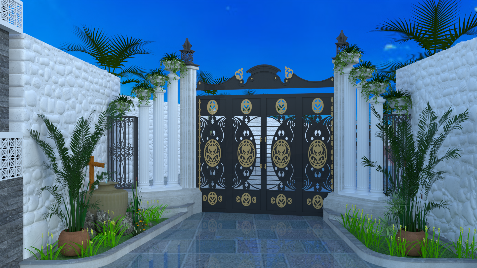 Boundary Wall & Main Gate-5