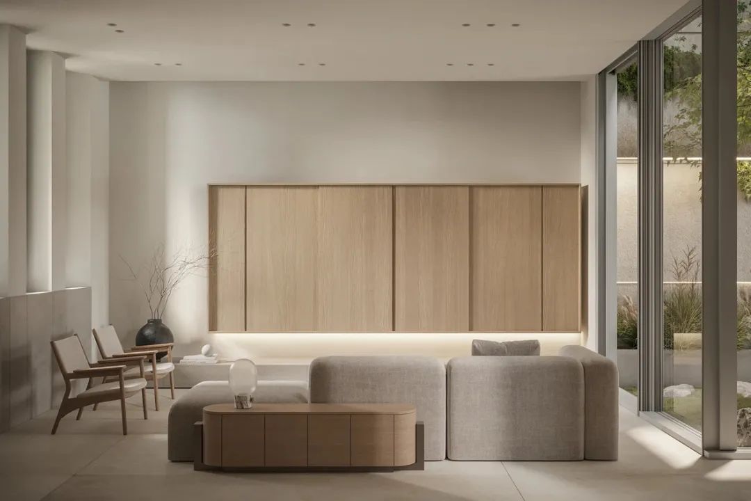 奶油色调的宁静家园丨Zeworkroom Studio-0