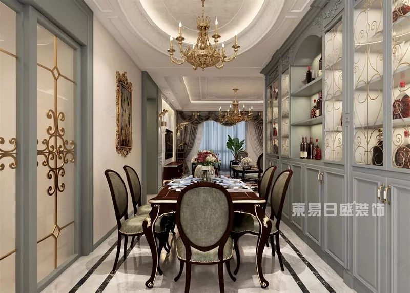 【刘稼黛作品】142㎡优雅唯美法式,轻奢有度、浪漫刚好!-35