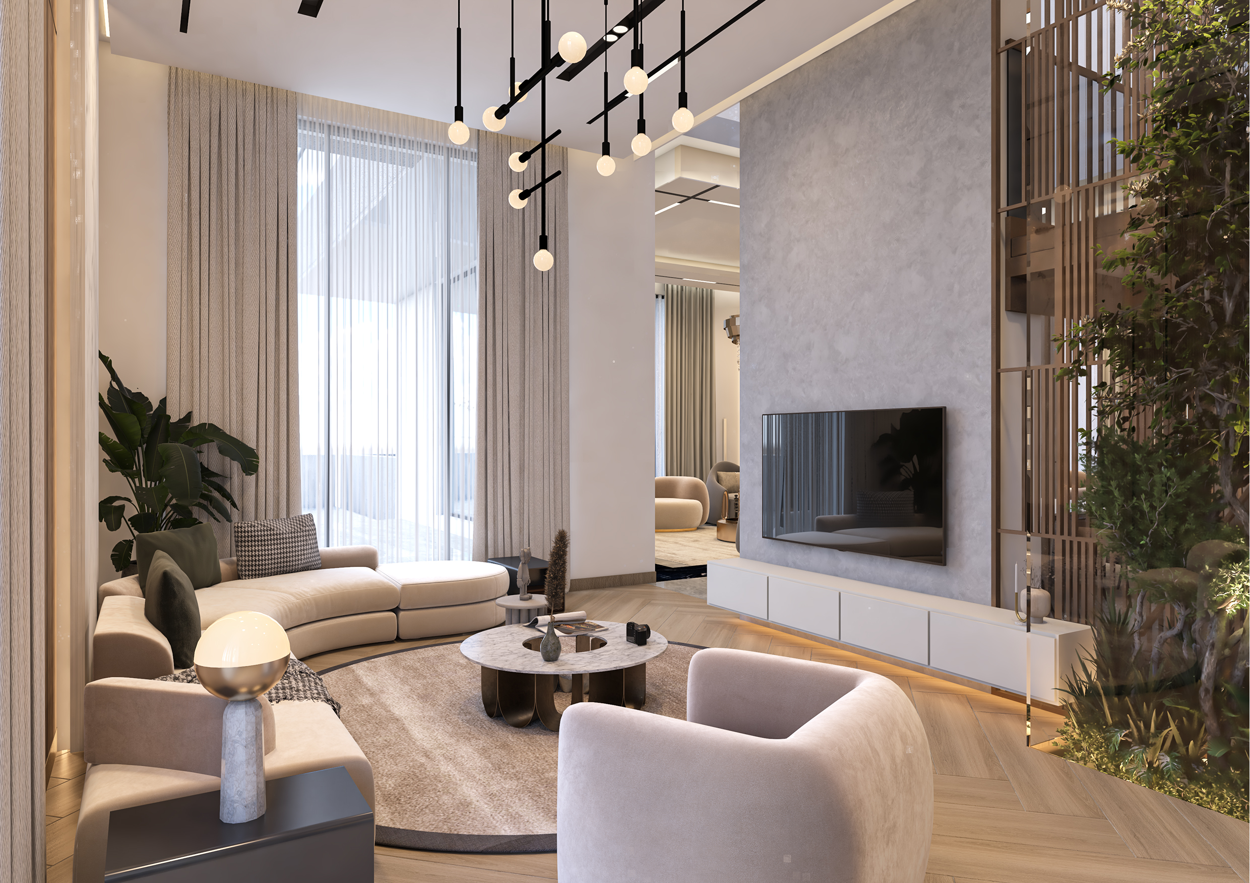 MODERN FAMINLY ROOM-1