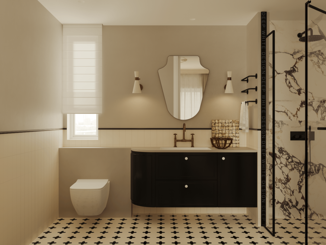 奶油苏打 · 法式中古风格浪漫家居设计丨中国天津丨DEEP WHITE 事务所-32