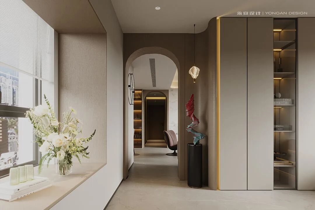 永安新作丨博林君瑞130㎡【典雅轻奢中的空间多重奏】-40