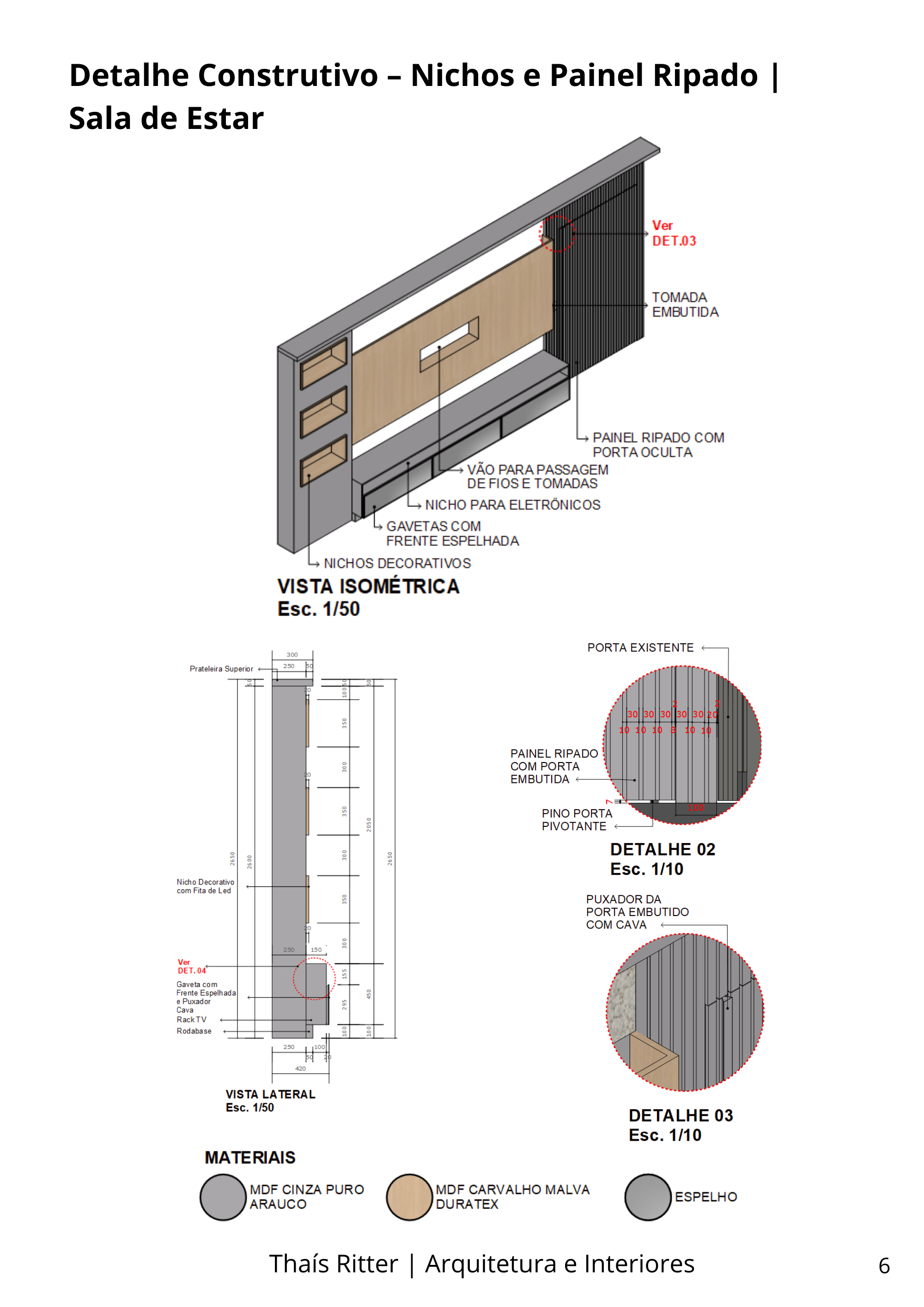 Sala de Estar | Projeto Executivo de Marcenaria-6
