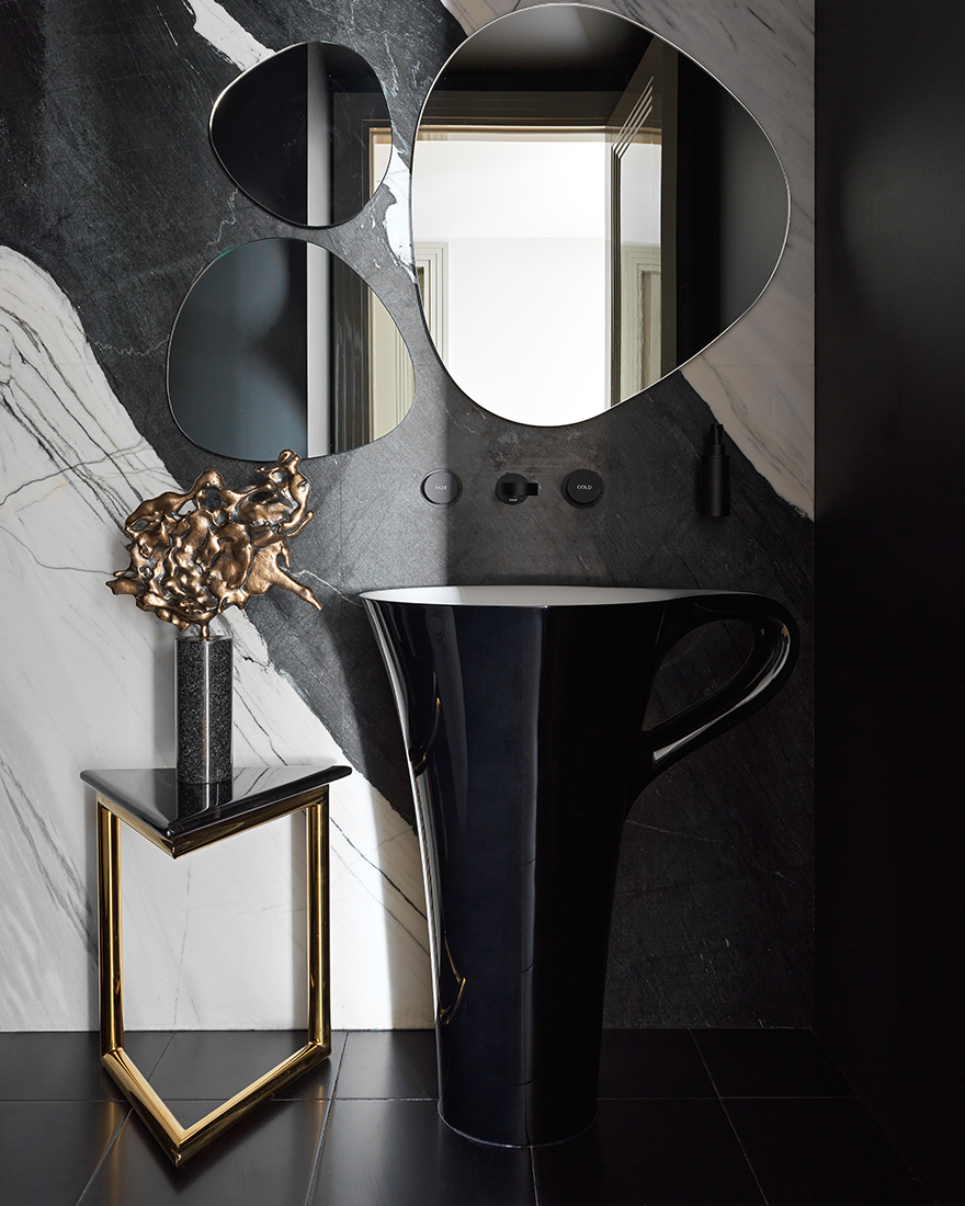 莫斯科塔尖上的豪华公寓 | 自然与现代的完美结合-19