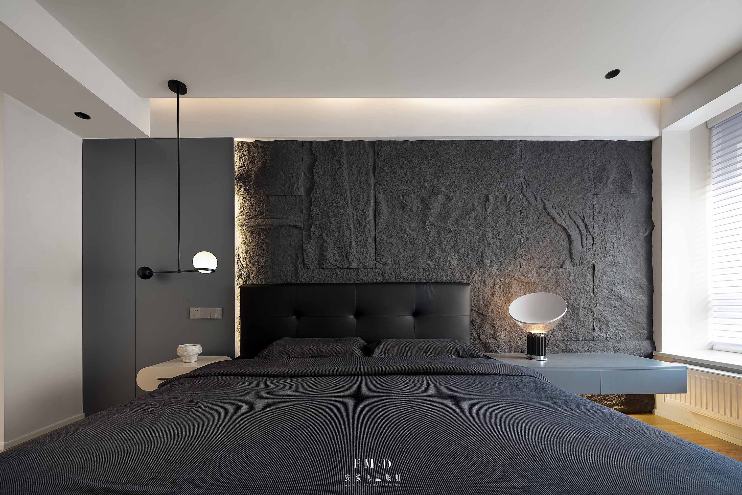 独居男士的130㎡极简风丨中国合肥丨飞墨设计组-35