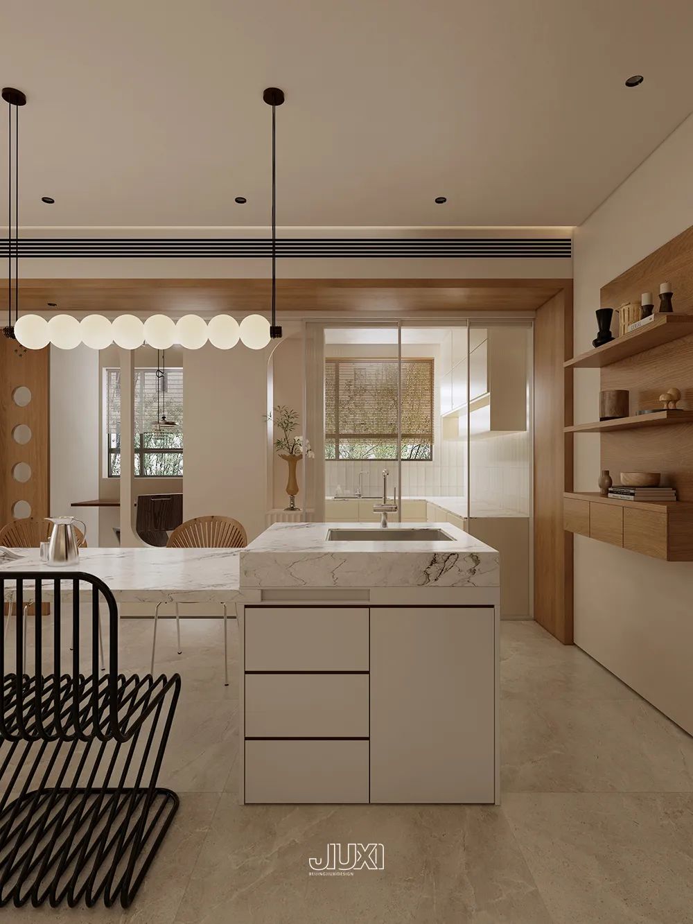 「设计分享」被简约原木硬控了，自然+极简=家的高级命格-16