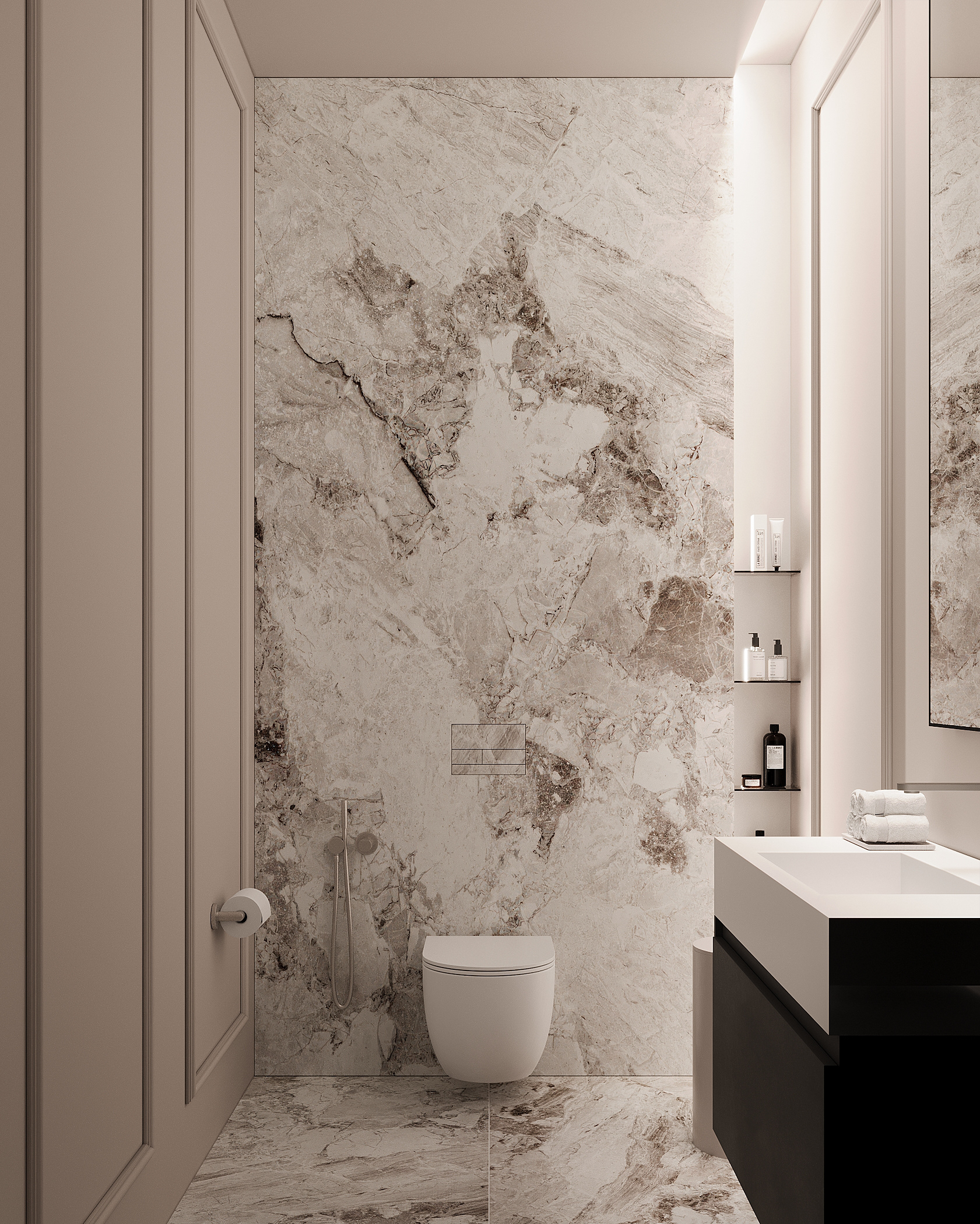 Дом в стиле неоклассика. Репино-16