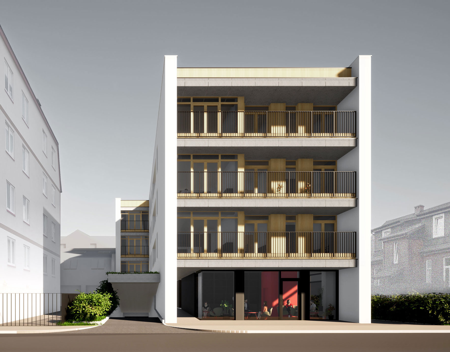 ·2108·Łąkowa小体量多户住宅项目丨波兰丨Natkaniec Olechnicki Architekci-3