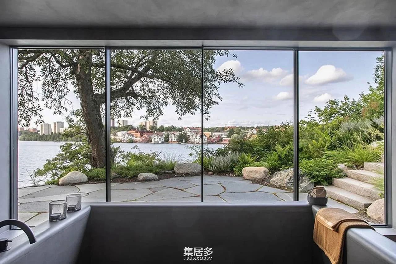 湖畔现代豪华别墅丨瑞典斯德哥尔摩-39