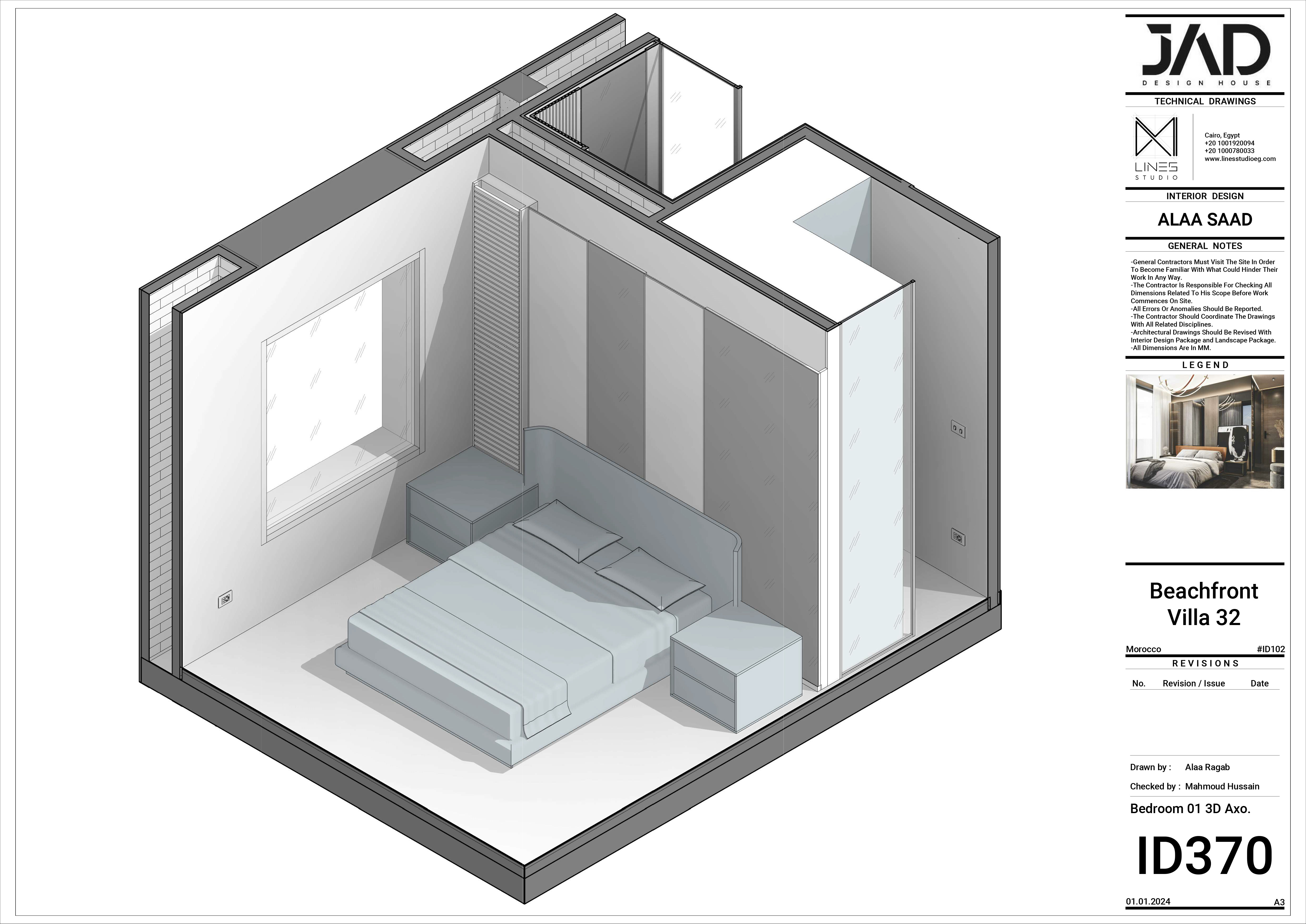 摩洛哥海滨别墅 B32 室内设计丨LINES Studio-17