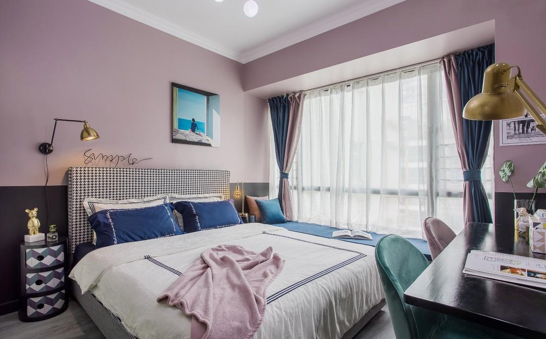 广州盈彩美居 78 平二手房翻新,打造超大厨房与个性空间-30