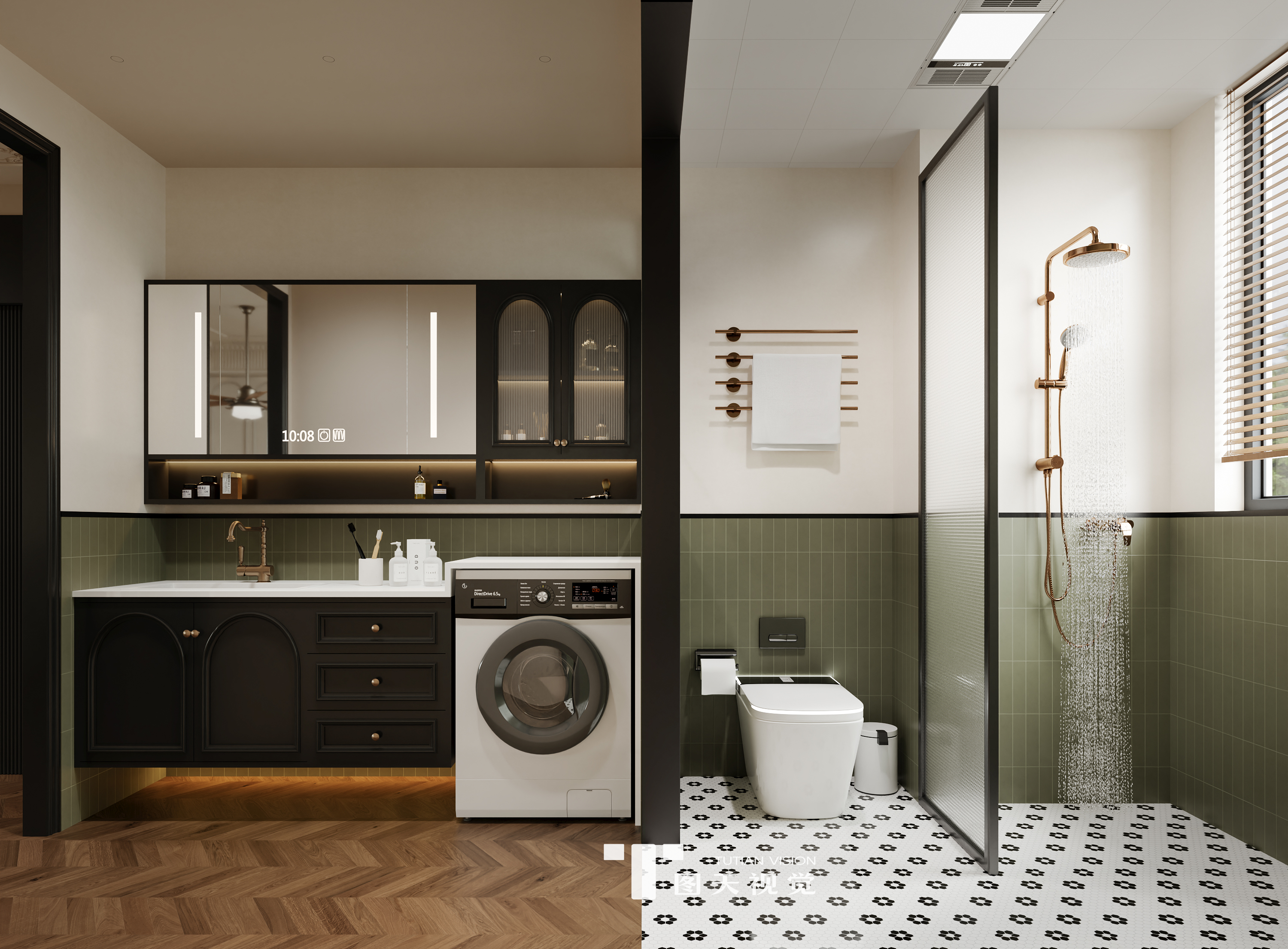 绿黑香奈儿の复古法式~浪漫到飙泪-7