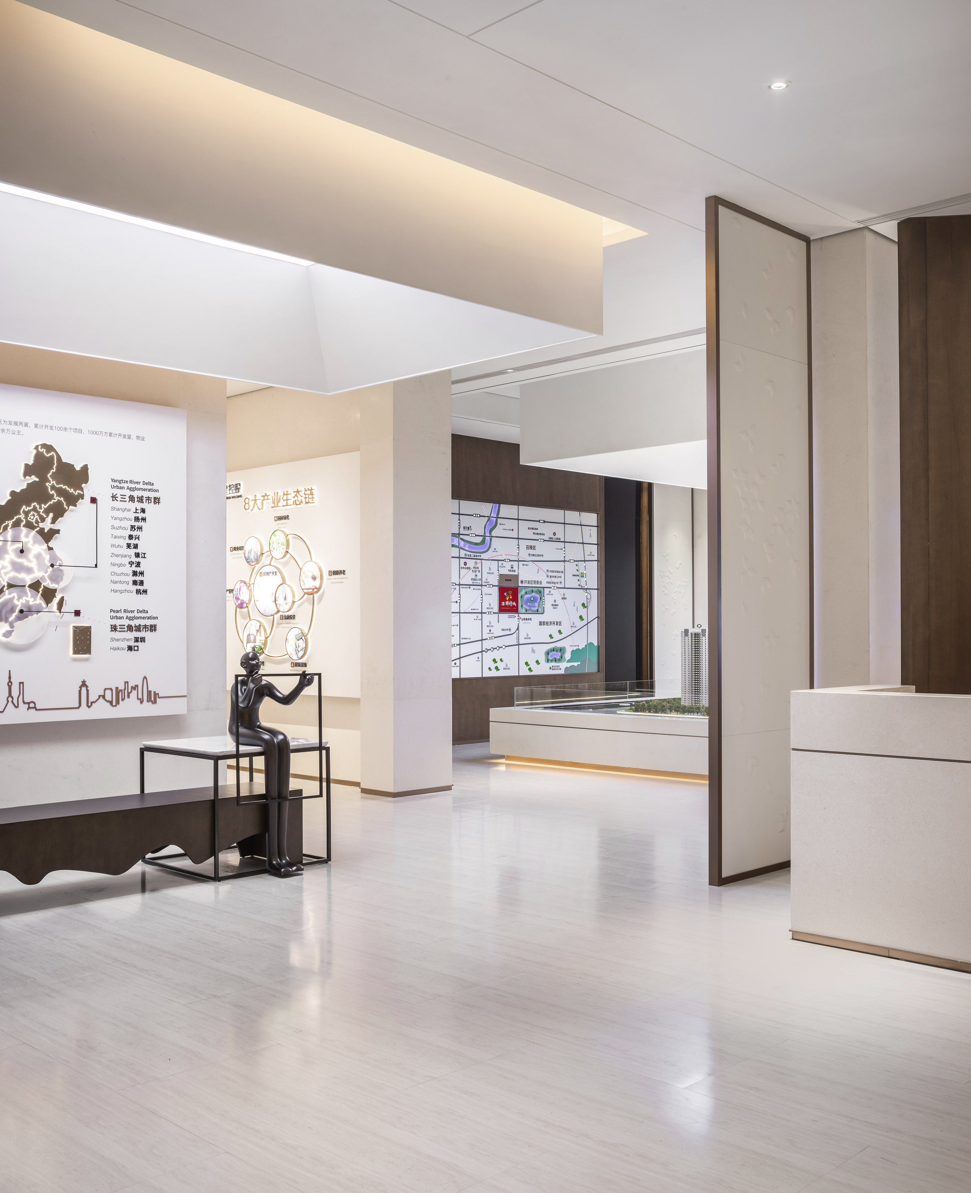 城投昌建锦绣城售楼部设计丨中国漯河丨腾升建筑装饰股份有限公司-1