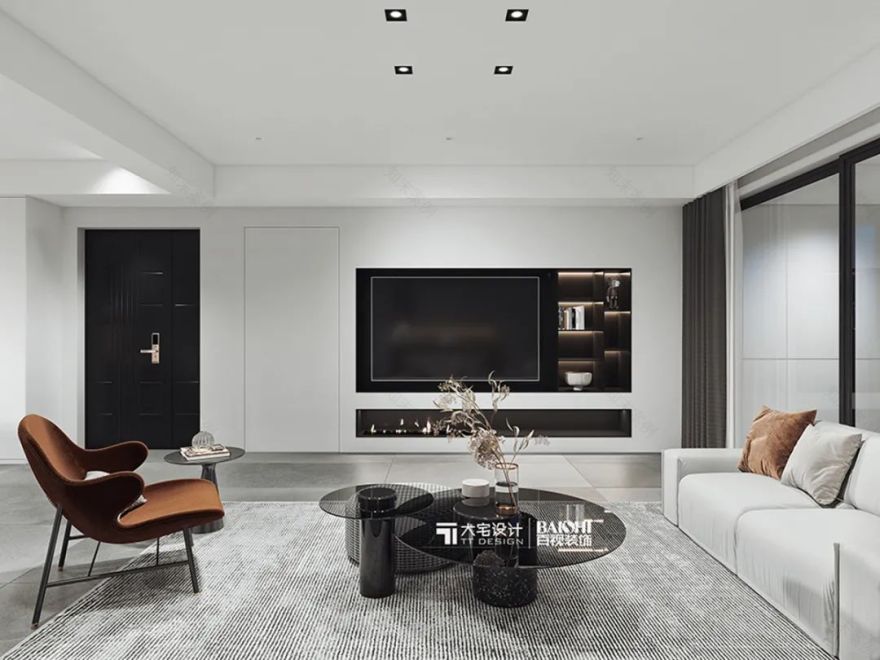 百视装饰·汀海壹品现代轻奢设计案例解析-127