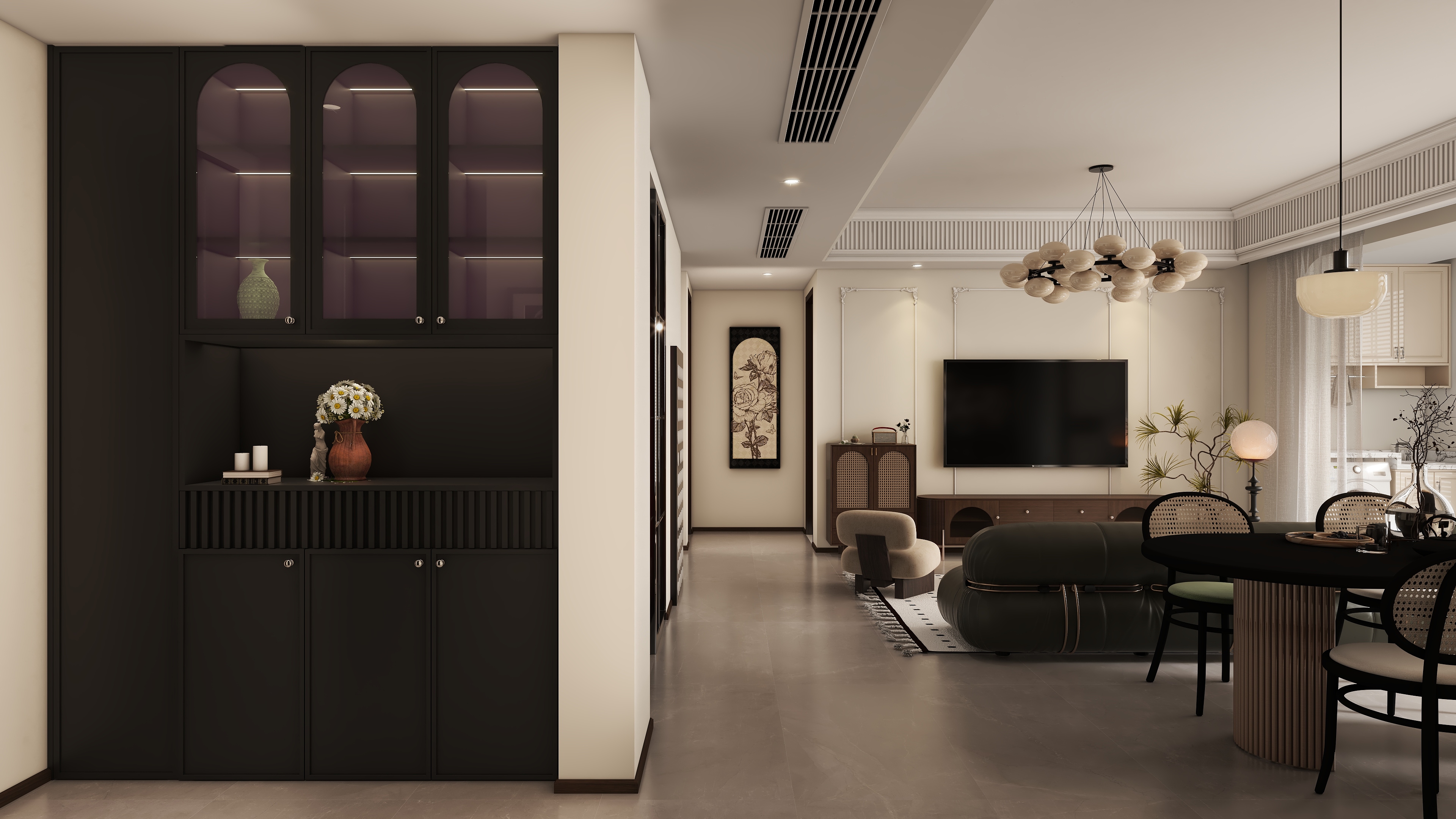 法式复古平层设计-1