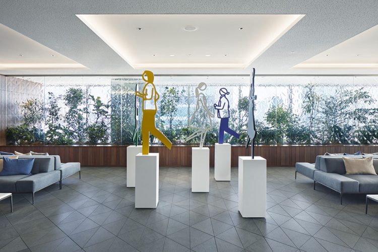 Netting Glass Lounge 2 ‐ The 2nd Group Head Office –-19